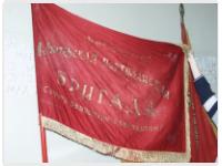 "Знамя 1-й Витебской партизанской бригады" (Нажмите для просмотра увеличенного изображения)